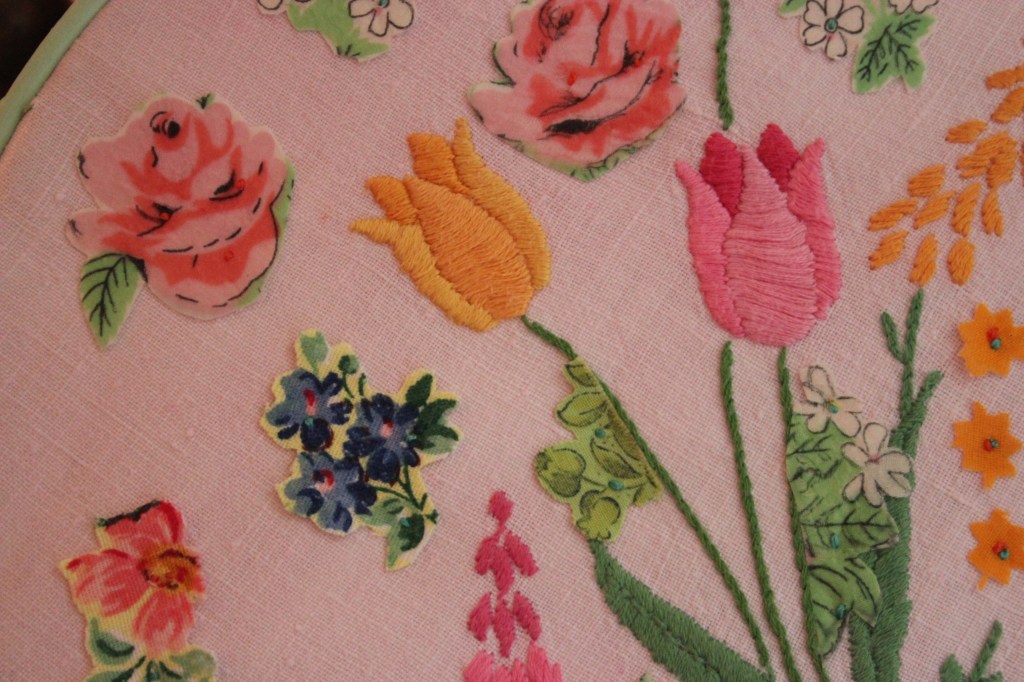 Vintage embroidery brought back to life
