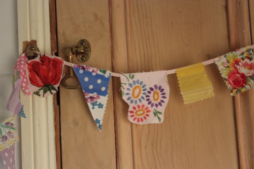 Vintage bunting