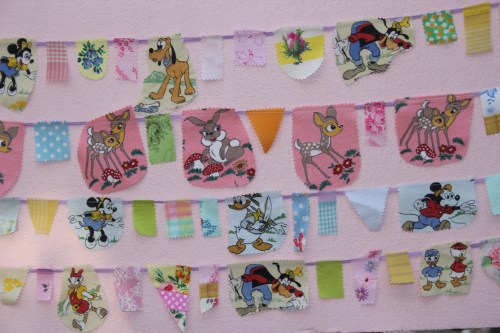 Vintage Disney Bunting