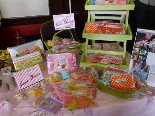 Jane's vintage fabric purses and make up bags